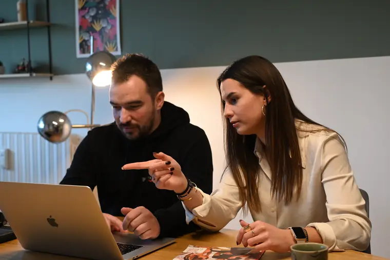 L'équipe Pixence en rendez-vous client