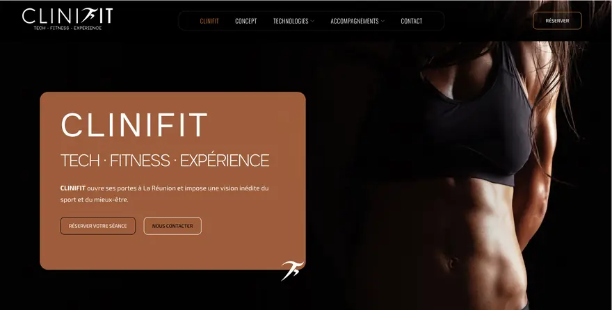 Site clinifit — Beauté