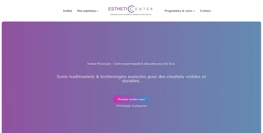 Site esthetic center — Beauté