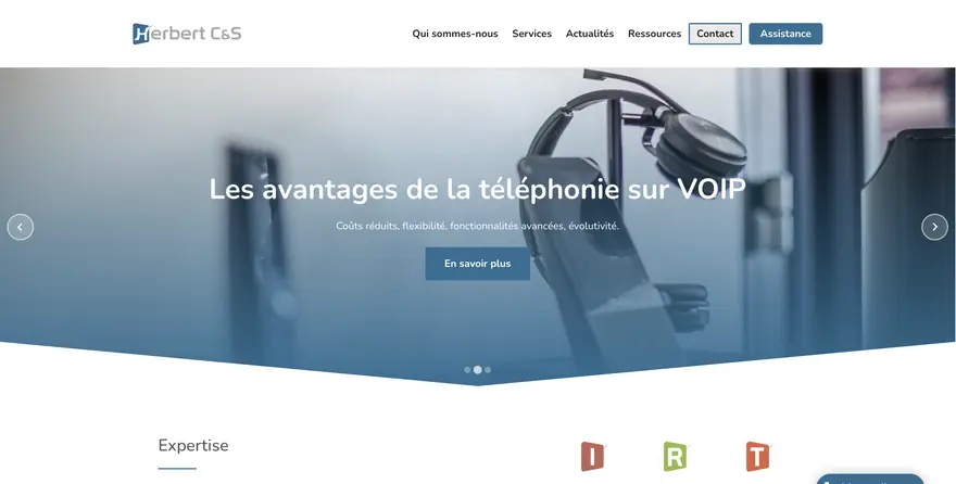 Site Herbert conseils & solutions — Artisan & BTP