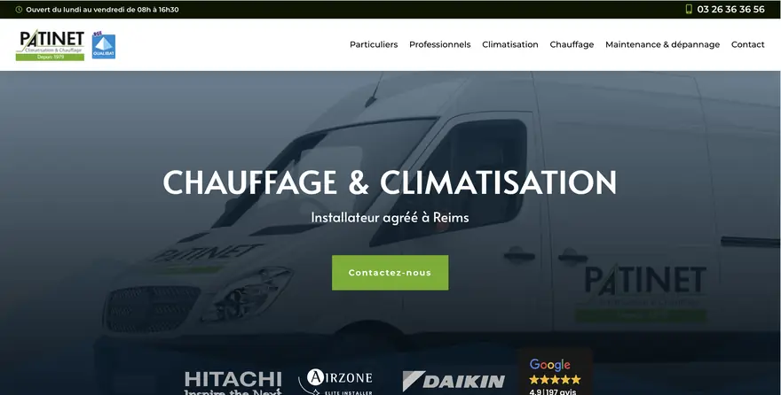 Site patinet — Artisan & BTP