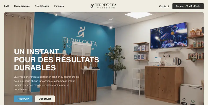 Site Terreoca — Bien-être & santé