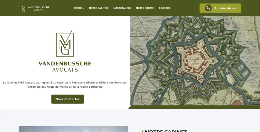 Site VMG — Juridique